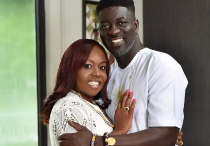 Kayra Harding y el príncipe Anthony Bart –Appiah. Foto: Instagram / @kayra_harding