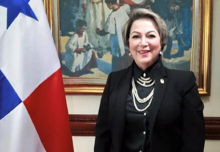 María Eugenia López, presidenta de la Corte Suprema de Justicia de Panamá. Archivo