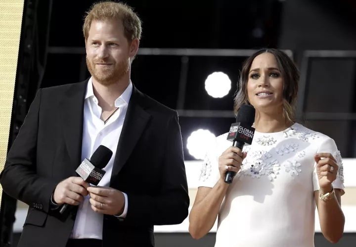 Harry y Meghan Markle. Foto: EFE