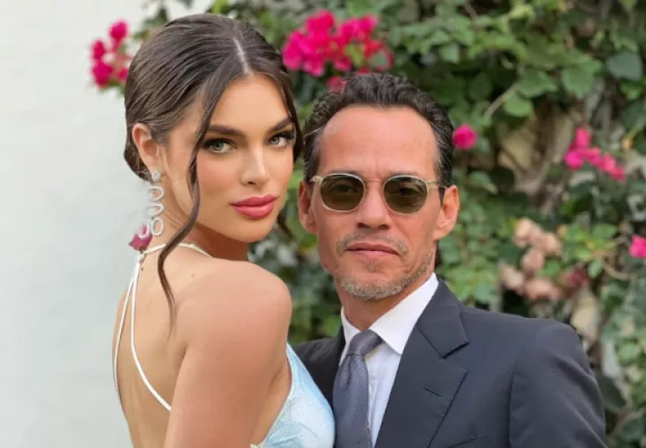 Nadia Ferreira y Marc Anthony. Foto: Instagram / @nadiatferreir