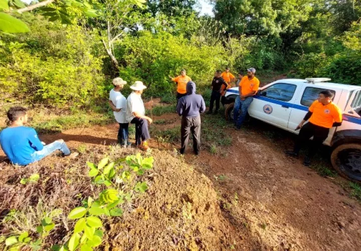 El hombre de 67 años fue reportado como desaparecido el sábado 30 de abril. Foto. Cortesía Sinaproc