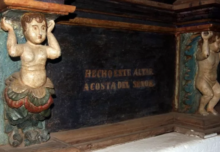 La iglesia Santiago Apóstol en Natá de los Caballeros fue declarada patrimonio histórico.  Víctor Arosemena