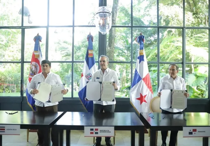 Panamá ha establecido junto a Costa Rica y República Dominicana, la Alianza para el Desarrollo en Democracia. Foto: Cortesía Presidencia Costa Rica