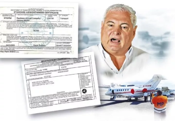 Exmandatario cuestionó la  retención de la aeronave. Archivo