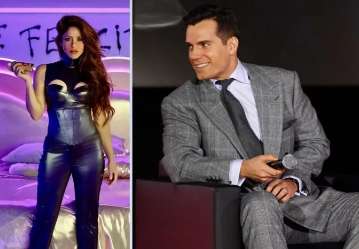 Shakira y Henry Cavill. Foto: Instagram