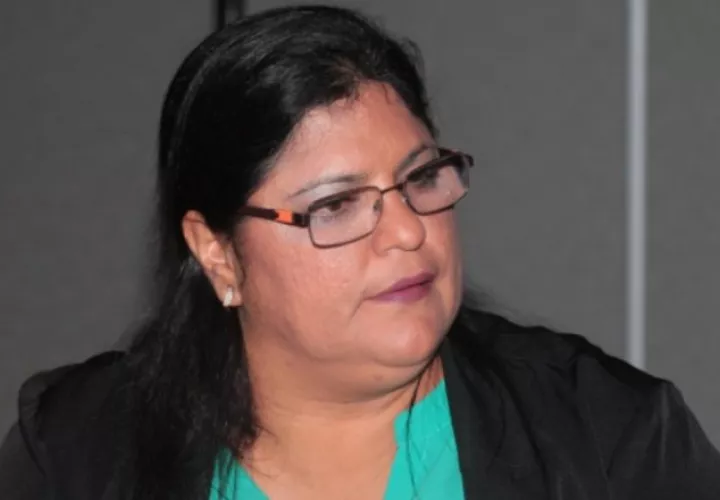 Tania Sterling, fiscal del Ministerio Público.