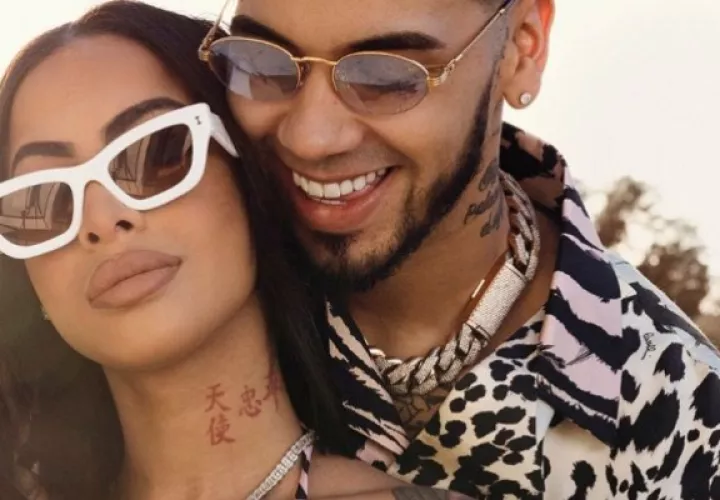 Yailin y Anuel AA. Foto: Redes sociales