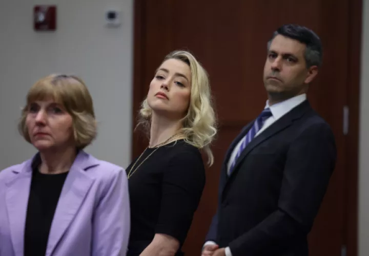 Si Amber Heard decide apelar deberá cubrir los gastos económicos del proceso.  Foto: Evelyn Hockstein / Pool / EFE
