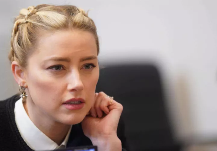 Se analizó 12 puntos clave de la estructura facial de Amber Heard. Foto: EFE
