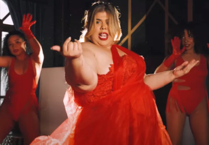 Brithany Ryce realizó un evento para celebrar el lanzamiento de su sencillo. Foto: Tomada 'videoclip'