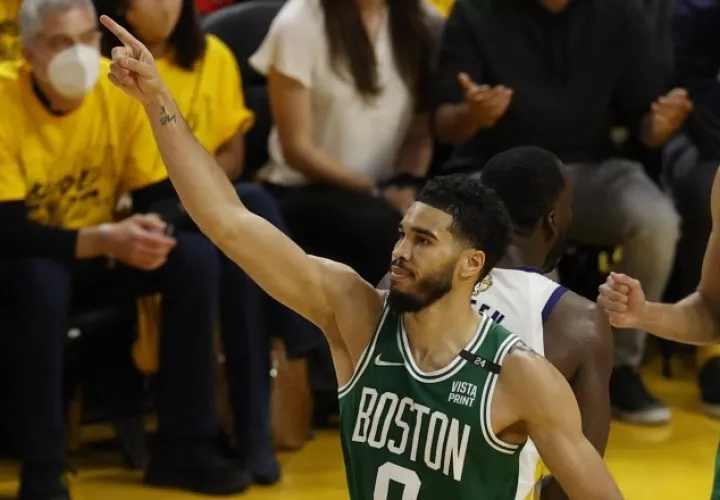 Jayson Tatum, líder de los Boston Celtics. Foto:EFE