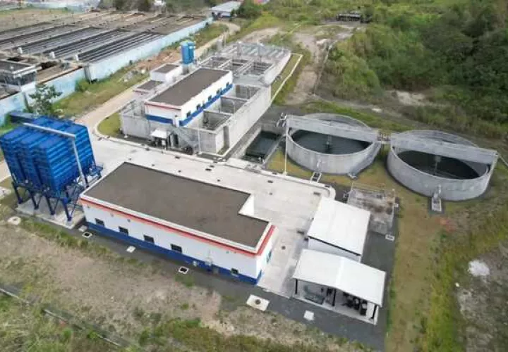 La planta potabilizadora de Chilibre funcionará al 50%. Foto: Cortesía Idaan