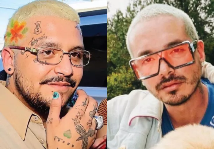 Christian Nodal y J Balvin. Foto: Instagram / @jbalvin