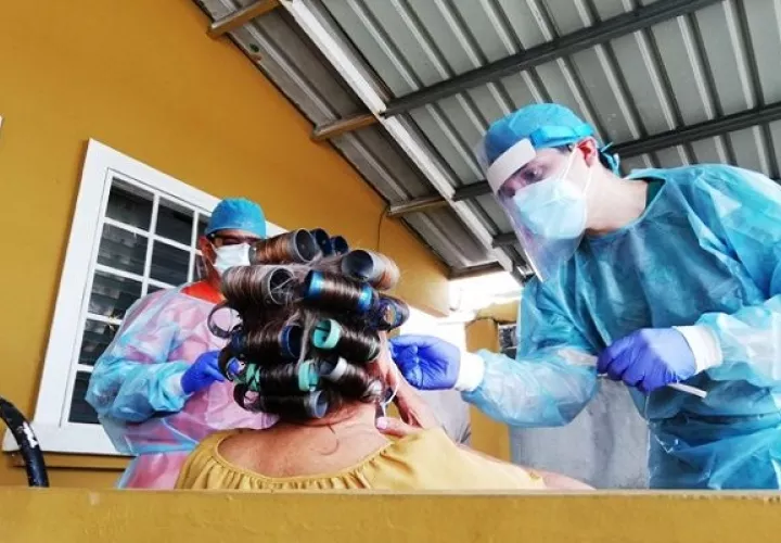 Panamá atraviesa por la quinta ola de casos de covid-19. Foto: CSS