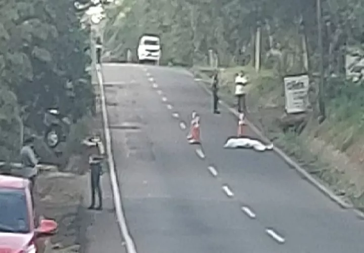 Las autoridades han iniciado las investigaciones de este lamentable hecho de tránsito que eleva la cifra a 14 víctimas en la provincia de Chiriquí. Foto. Captura de video