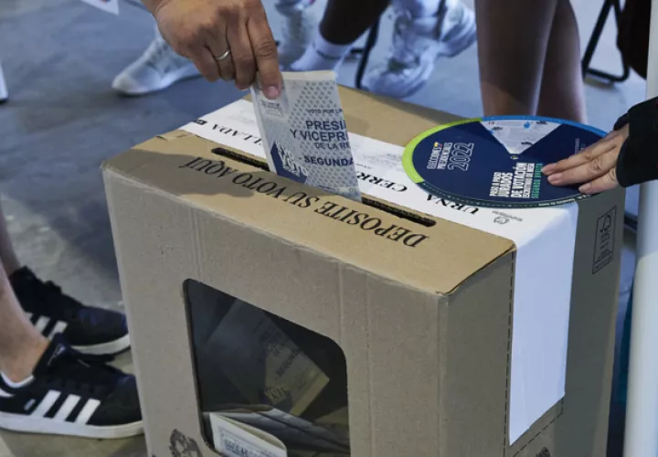 Colegios electorales de Colombia abrieron este domingo. Foto:EFE
