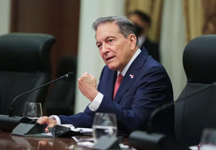 Laurentino Cortizo  registró una disfunción en la hemoglobina y en el conteo de los glóbulos blancos.  Foto: Presidencia