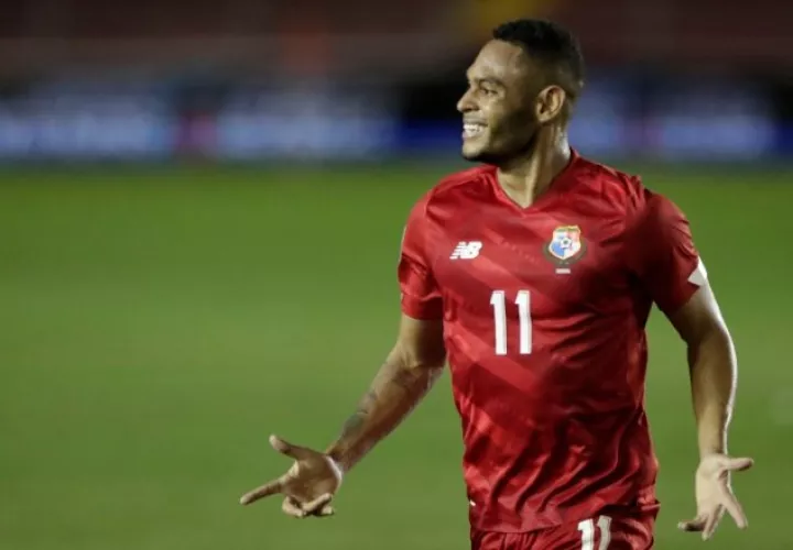 Ismael Díaz, jugador del seleccionado panameño. Foto: EFE