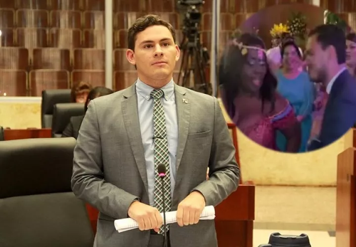 Juan Diego Vásquez  se refirió a la asistencia a la boda de su colega. Foto: Asamblea Nacional