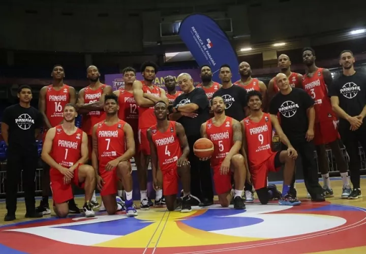 Selección de Panamá de Baloncesto. Foto: Fepaba 