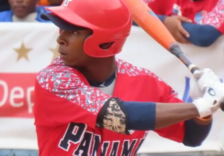 César García, jugador de Panamá U15. Foto: Fedebeis