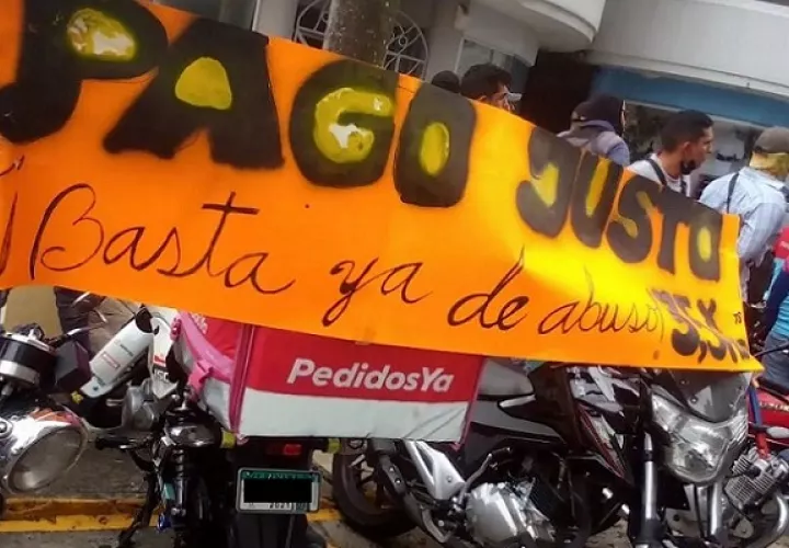 La  variación en el esquema de pago de los repartidores no está directamente relacionada con el costo de envío que pagan los usuarios. Foto: Cortesía