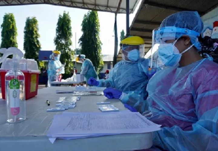 También se está vacunando contra la Influenza y otras 25 patologias. Foto: José Vásquez 