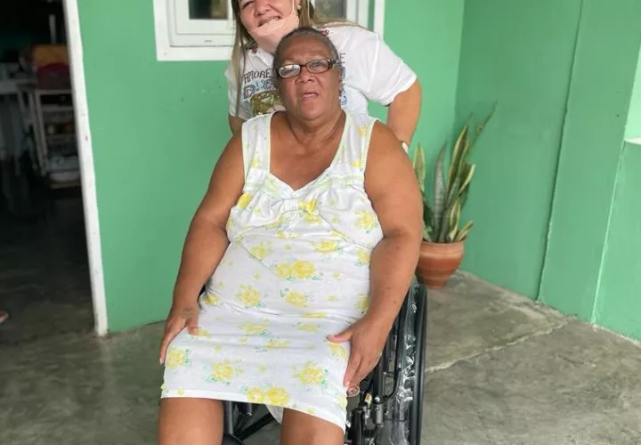 Estaba necesitándola para poder movilizarse dentro de su hogar. Foto: Melquiades Vásquez.