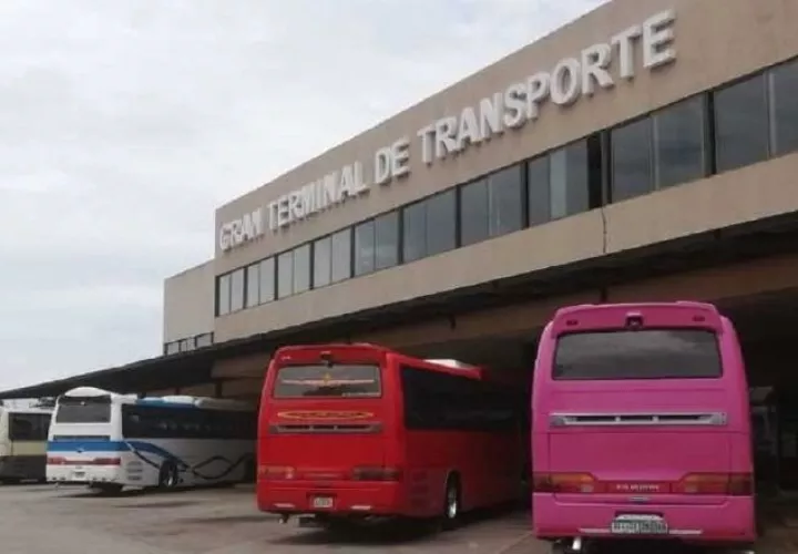 Terminal de transporte público de Aguadulce, provincia de Coclé. Foto:Archivo
