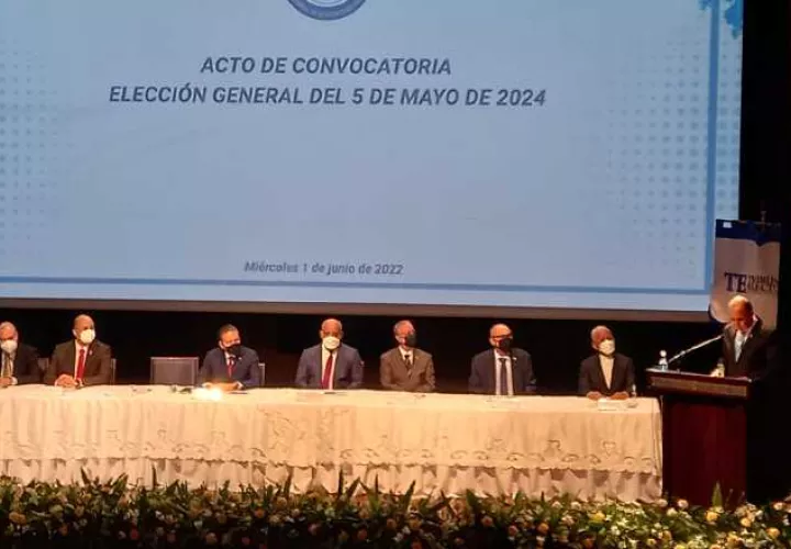 El Tribunal Electoral decidió adelantar en casi un año, su convocatoria a las próximas elecciones generales y la realizó el 1 de junio. Foto: Archivo