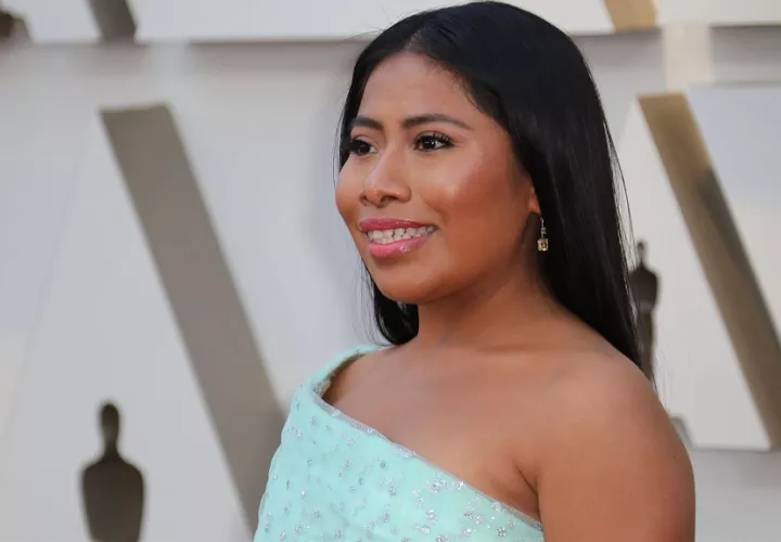 La actriz mexicana Yalitza Aparicio. EFE/ Emilio Flores