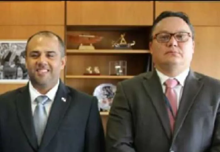 Noriel Araúz y Rafael Cigarruista. Foto: Archivo