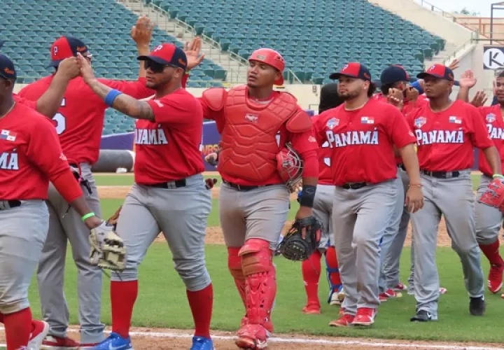 Equipo de béisbol de Panamá. Foto: Fedebeis