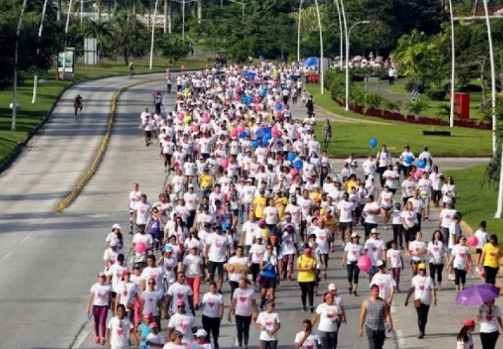 La caminata es la actividad anual más importante de recaudación de fondos. Foto: Cortesía