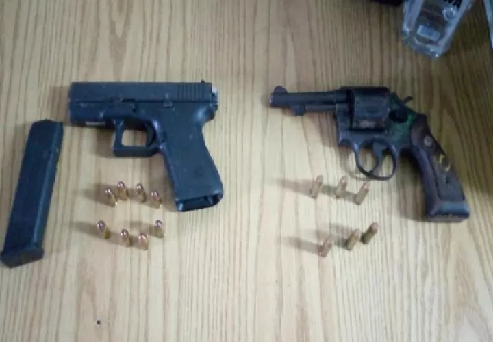 En lo que va del año 2022, se han incautado un total de 231 armas de fuego en acciones operativas y preventivas realizadas en la provincia de Colón. Foto. Proteger y Servir
