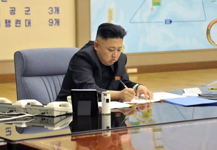 Kim Jong-un, líder de Corea del Norte.