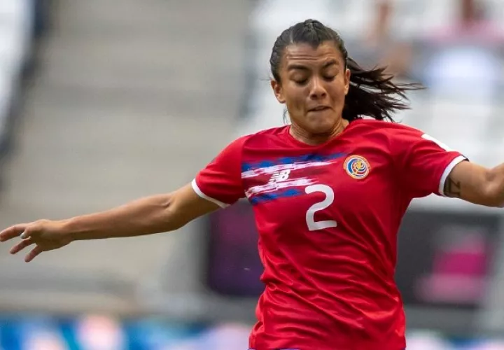  Gabriela Guillén, jugadora de Costa Rica. Foto:EFE