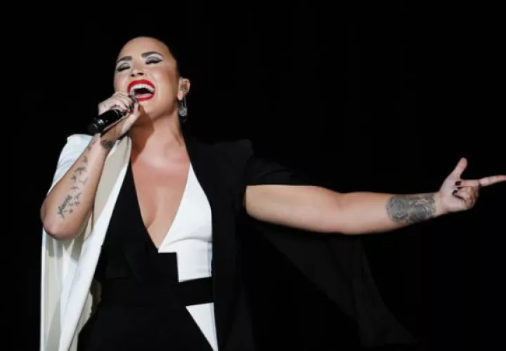 Demi Lovato abandonó sus viejos hábitos a finales de 2021. Foto: EFE