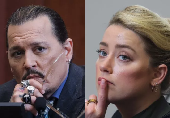 Johnny Depp y Amber Heard. Foto: EFE