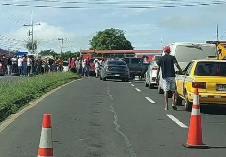 Panamá entra en su segunda semana de protestas y movilizaciones. Foto: @traficocPanamá