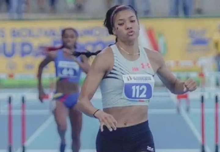 Gianna Woodruff estará en los 400 metros con vallas. Foto: COP