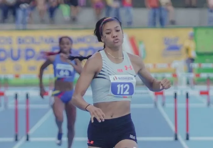 Gianna Woodruff es la única esperanza que tiene Panamá en el Mundial de Atletismo de obtener alguna medalla. Foto: Cop