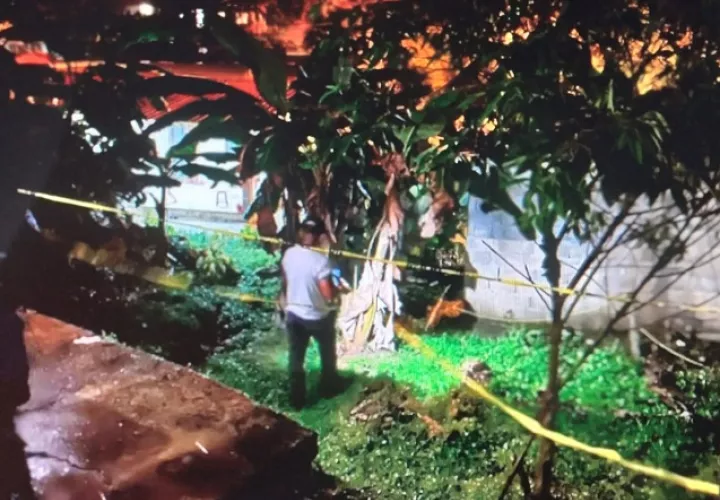 "Ñato" fue asesinado en el sector conocido como La Tablita, en Sabanitas. Foto: Diomedes Sánchez 