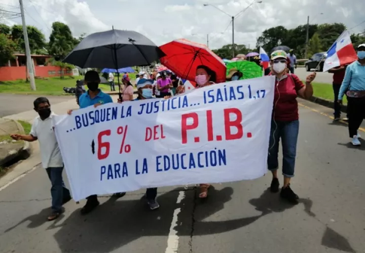 Con el acuerdo logrado el viernes, el presupuesto del Meduca tendría que ser ajustado para el próximo año. Foto: Cortesía Asoprof