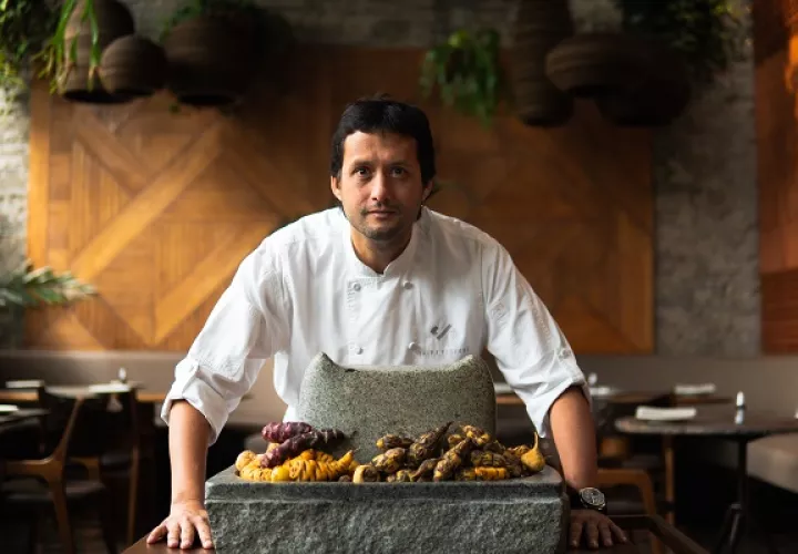 El chef internacional, Jaime Pesaque.