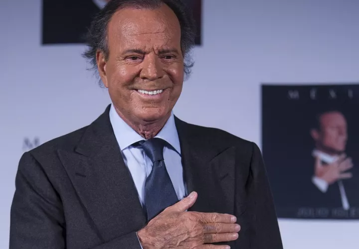 Julio Iglesias. Foto: Archivo