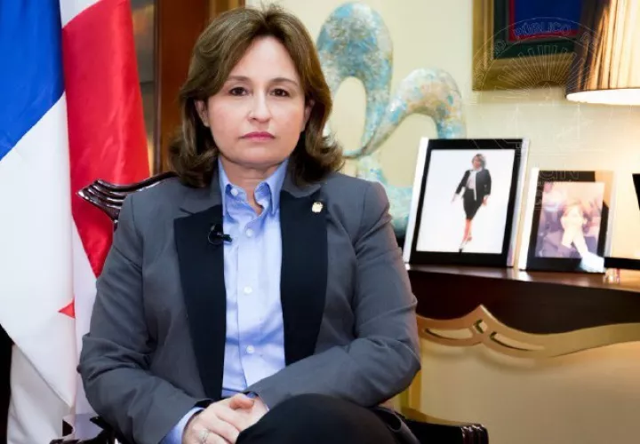 Kenia Porcell, exprocuradora general de la Nación.  Archivo