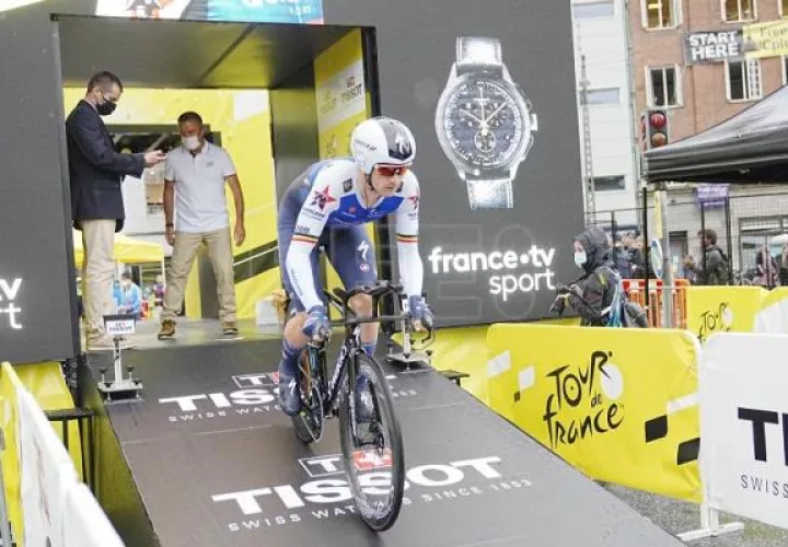 Yves Lampaert.  Foto:EFE
