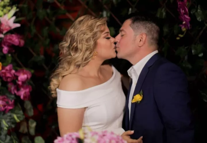 Margarita Henríquez y Jorge Luis Bustavino. Foto: Instagram / @margaritahenriquez507
