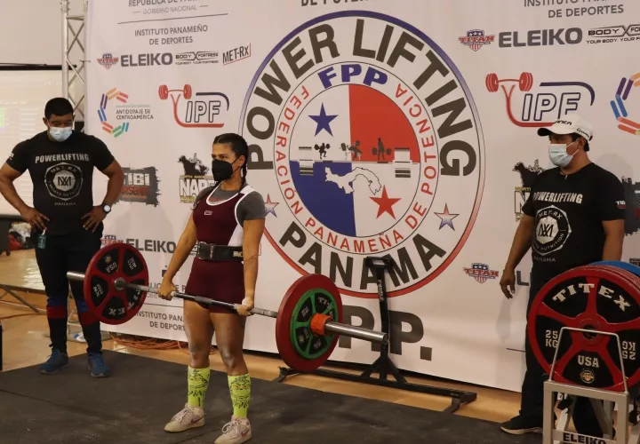 Mónica Baré, atleta de powerlifting. Foto:EFE